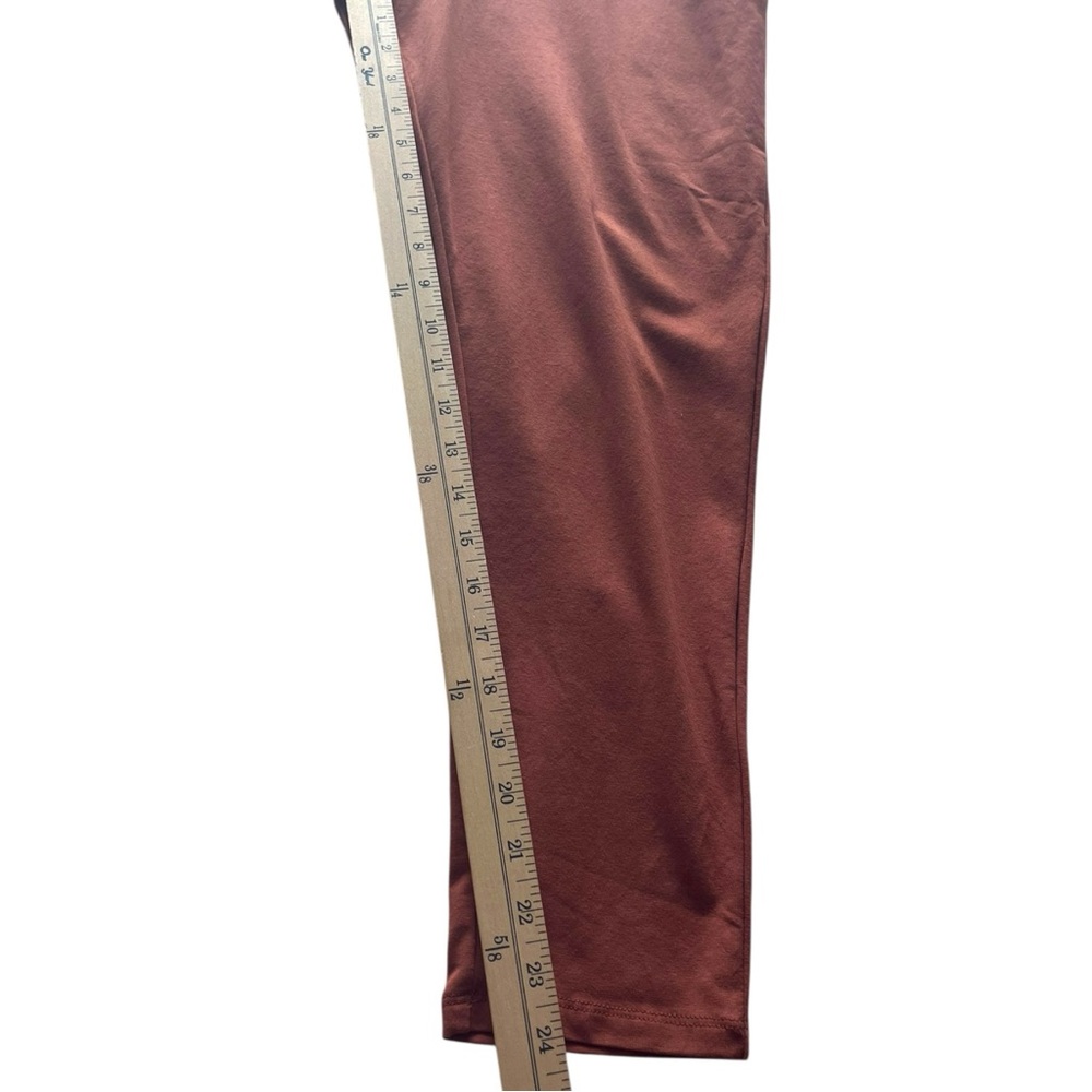 Maternity Rust Utility Jumpsuit - Picture 7 of 14